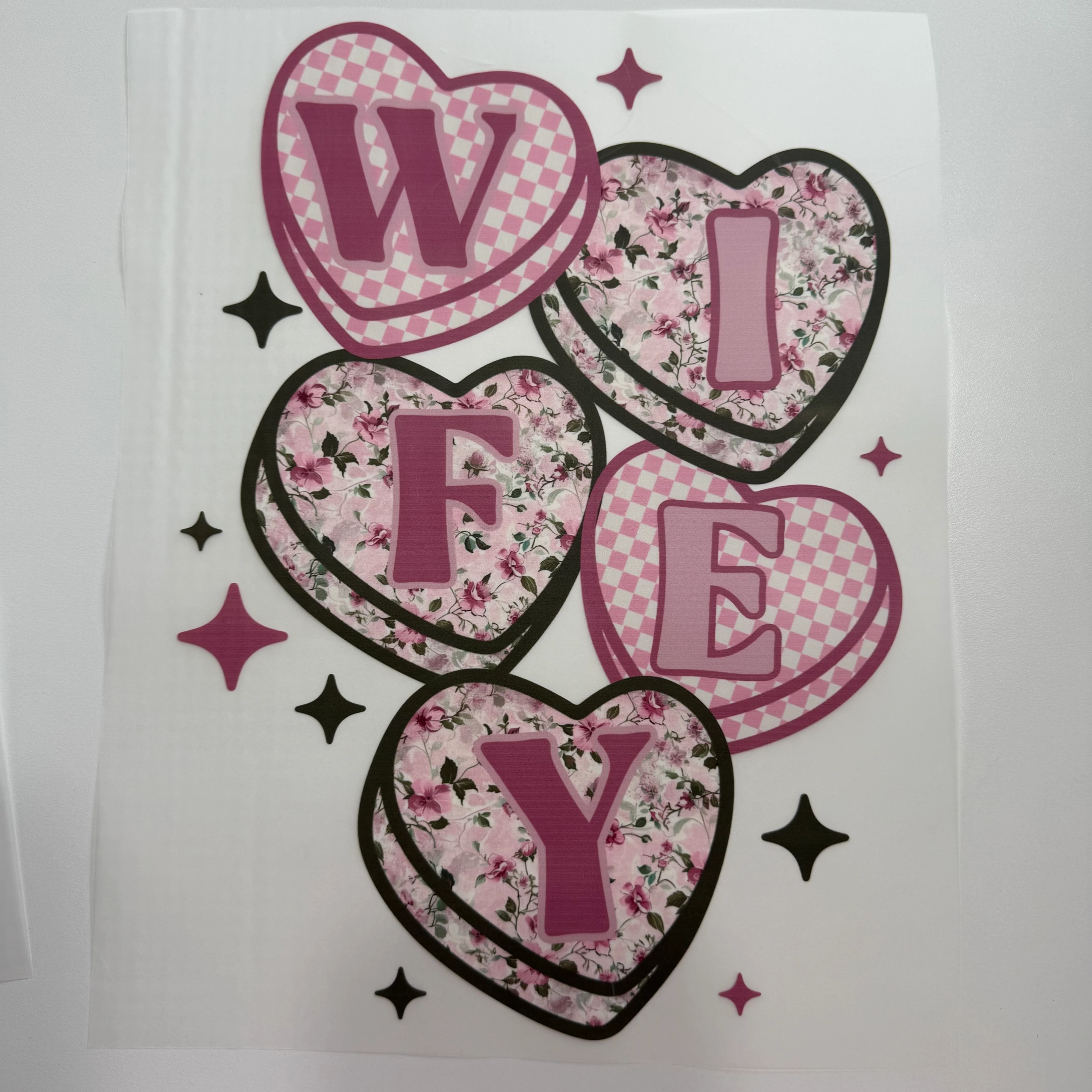 255 - Wifey Shirt Transfer