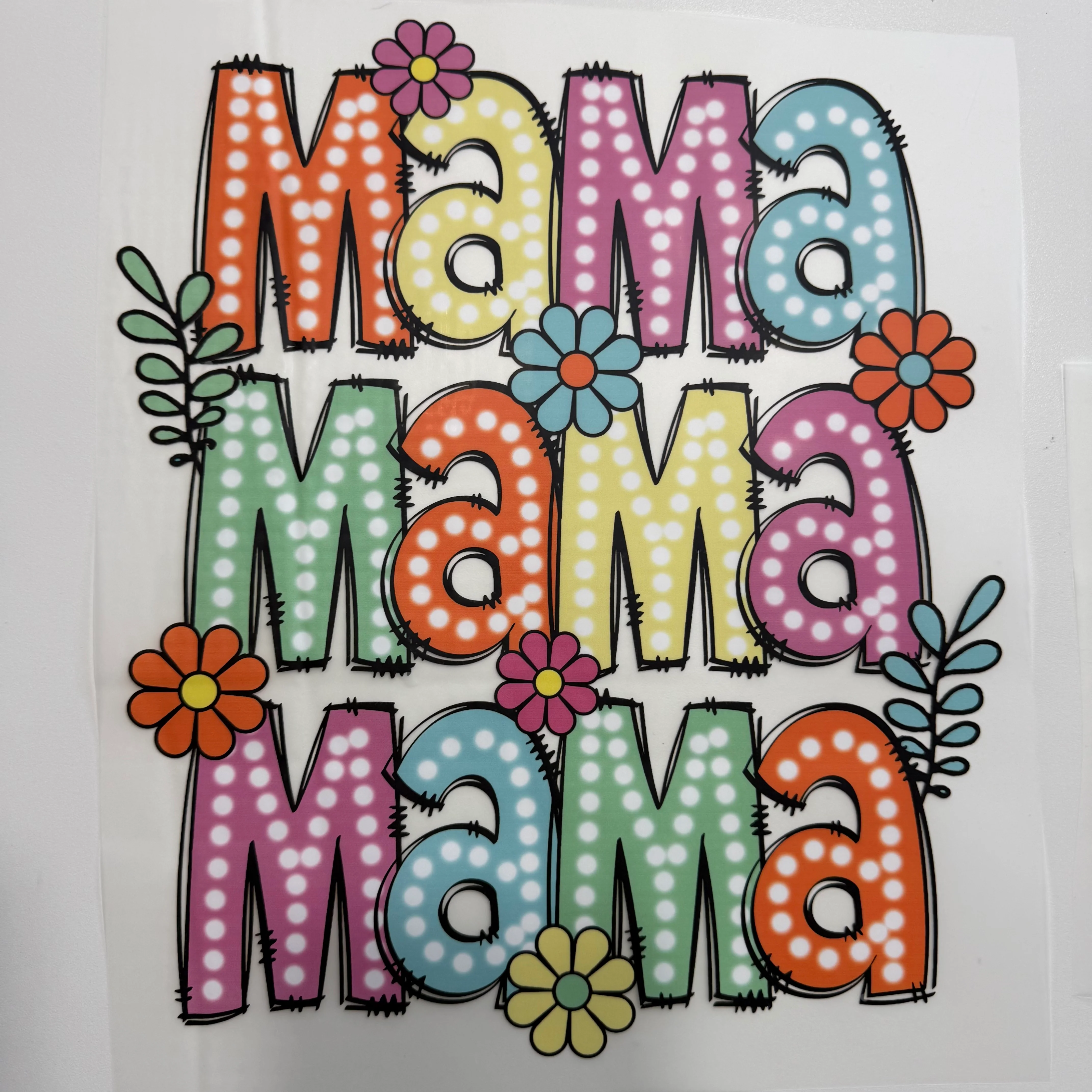 272 - Mama Shirt Transfer